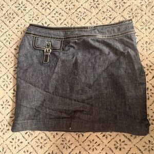 Michael Kors Dark Blue Mini Skirt